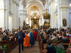 Bundesweite Eröffnung der Sternsingeraktion in Fulda (Foto: Karl-Franz Thiede)